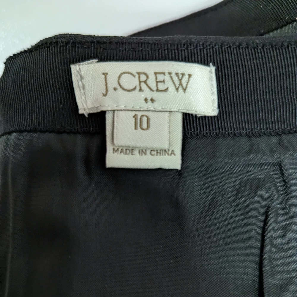 J. Crew, Black Skirt, Size 10 - Picture 6 of 9